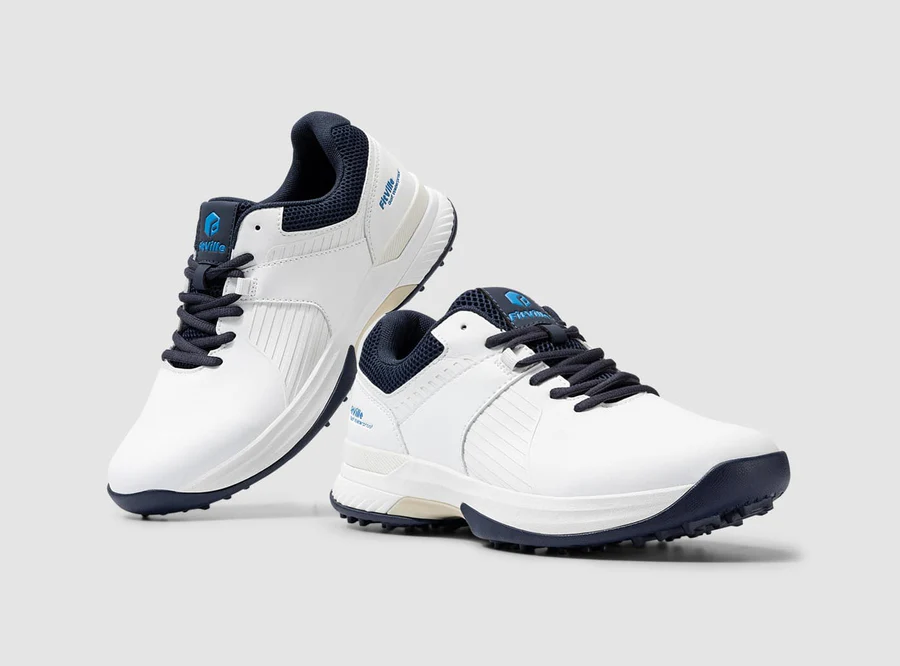 FitVille Men's SpeedEx Golf Shoes V4 (Optimal traction and support for all conditions)